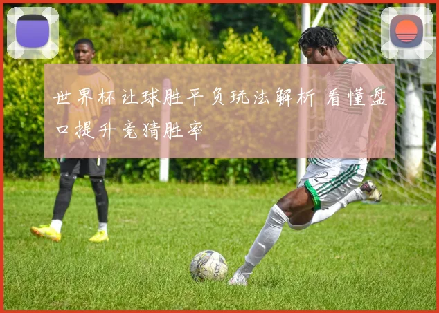 世界杯让球胜平负玩法解析 看懂盘口提升竞猜胜率